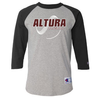 Mens Altura Baseball Raglan Tee