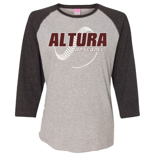 Ladies Altura Baseball Raglan Tee