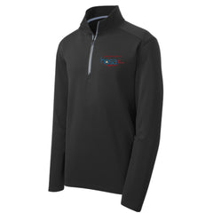 Sport-Tek® Sport-Wick® Textured 1/4-Zip Pullover - 	 ST860