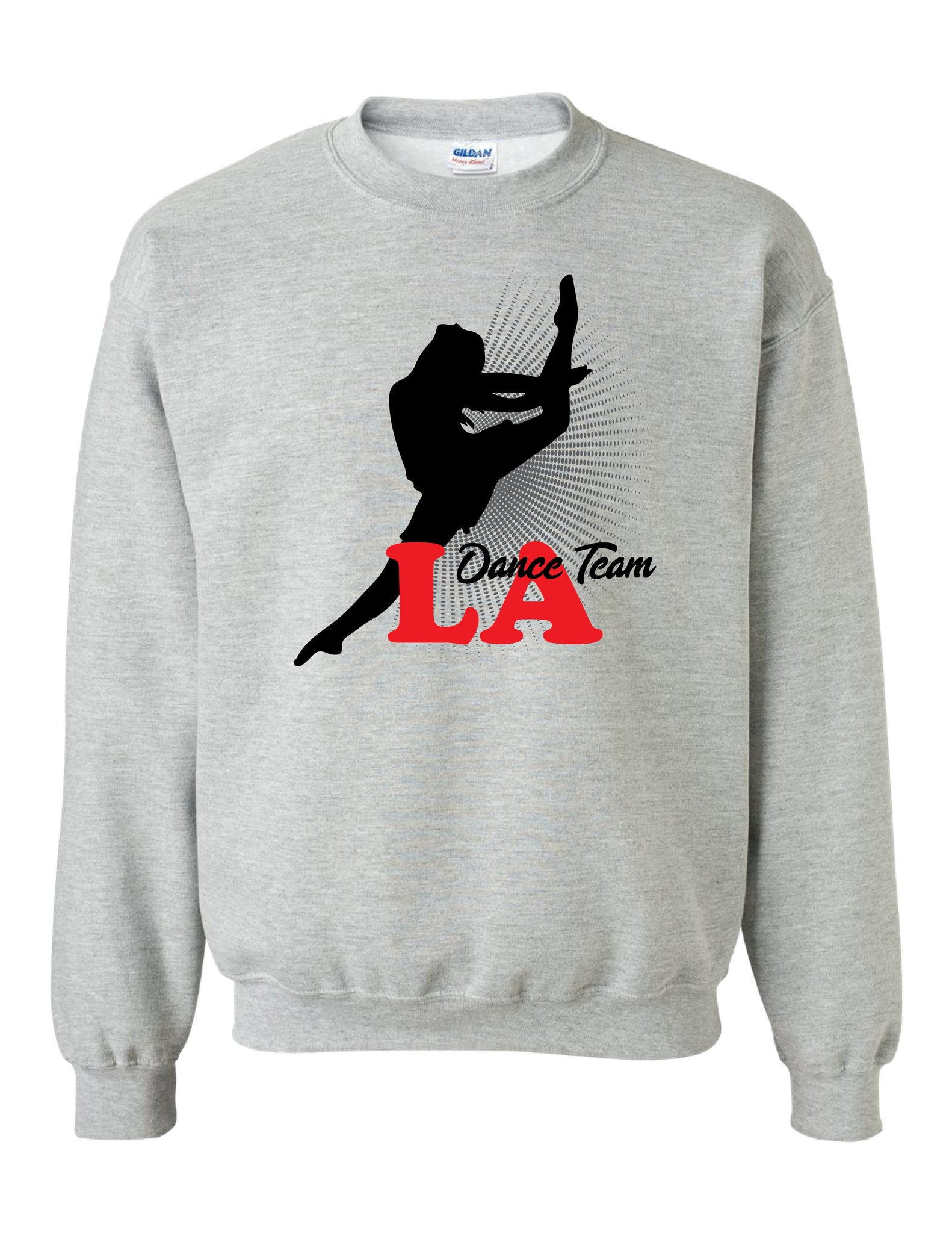 DANCER DESIGNED: LADT - Heavy Blend Crewneck Sweatshirt - 18000 - Grey