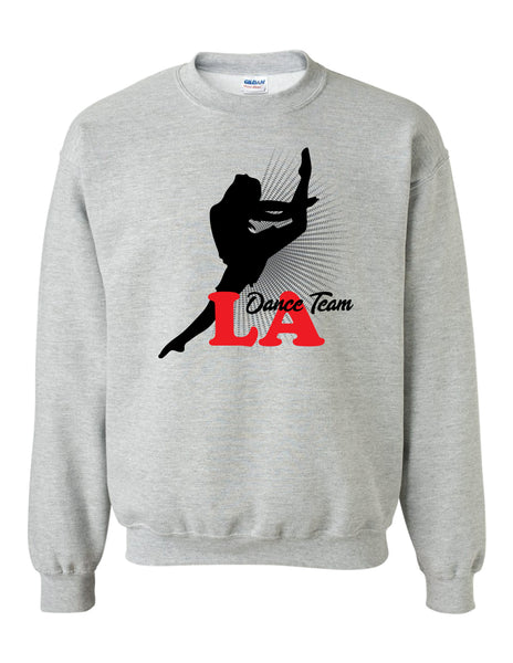 DANCER DESIGNED: LADT - Heavy Blend Crewneck Sweatshirt - 18000 - Grey