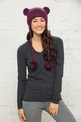 Polar Bear Ear Knit Beanie