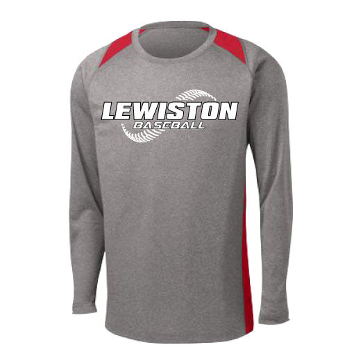 Lewiston Baseball Wicking Long Sleeve