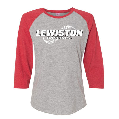 Lewiston Baseball Ladies Raglan