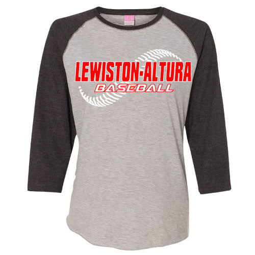 Ladies Lewiston - Altura Baseball Raglan Tee