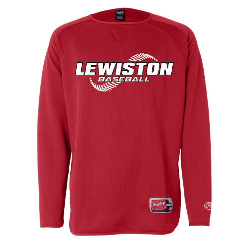 Lewiston Baseball Slugger Mesh Fleece