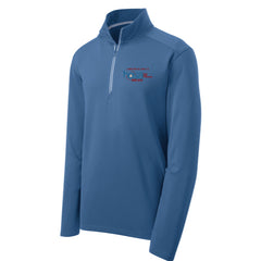 Sport-Tek® Sport-Wick® Textured 1/4-Zip Pullover - 	 ST860
