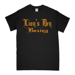 Lion's Den Boxing - Gildan 8000 Tee - Black