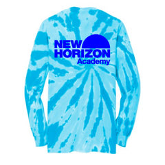 Polar Plunge Snorkel Bear Stocking Cap Long-Sleeve Tie-Dye Tee