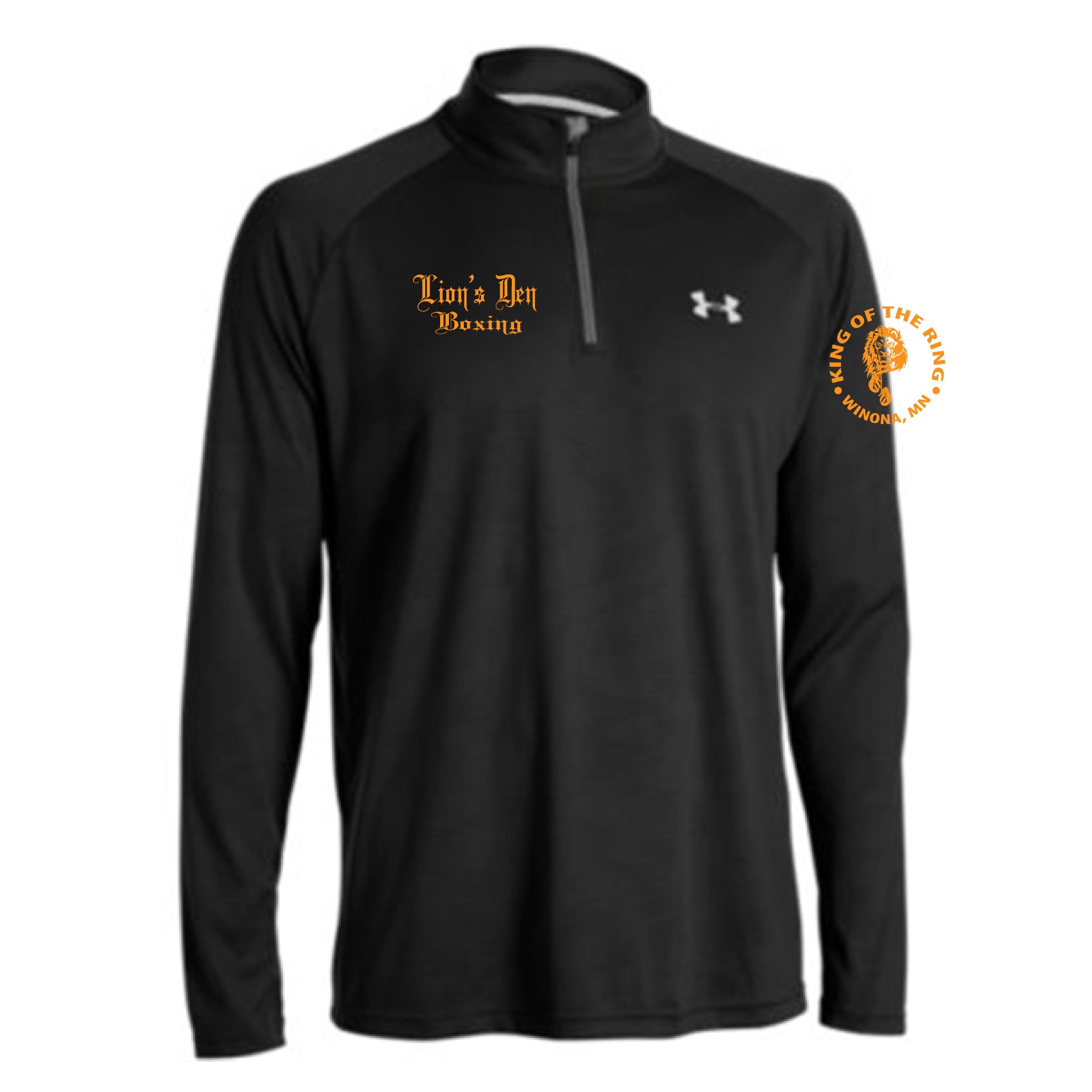 Lion's Den Boxing - UA Tech™ ¼ Zip Men’s Long Sleeve Shirt - Embroidered