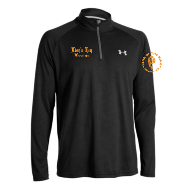 Lion's Den Boxing - UA Tech™ ¼ Zip Men’s Long Sleeve Shirt - Embroidered