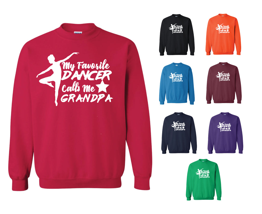 Grandpa Crewneck Sweatshirt Favorite