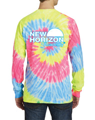 2018 POLAR PLUNGE LONG-SLEEVE TROPICAL TIE-DYE TEE