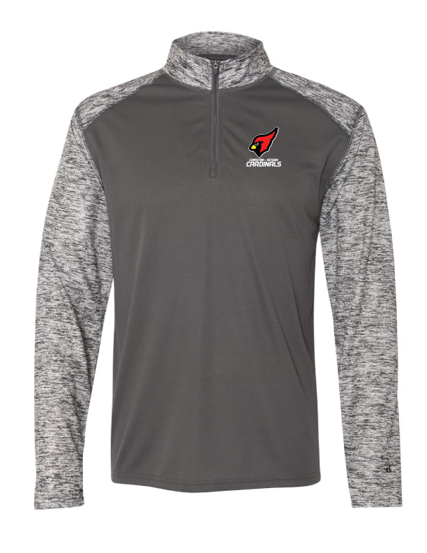 Cardinals - Embroidered Sport Blend 1/4 Zip - 4197