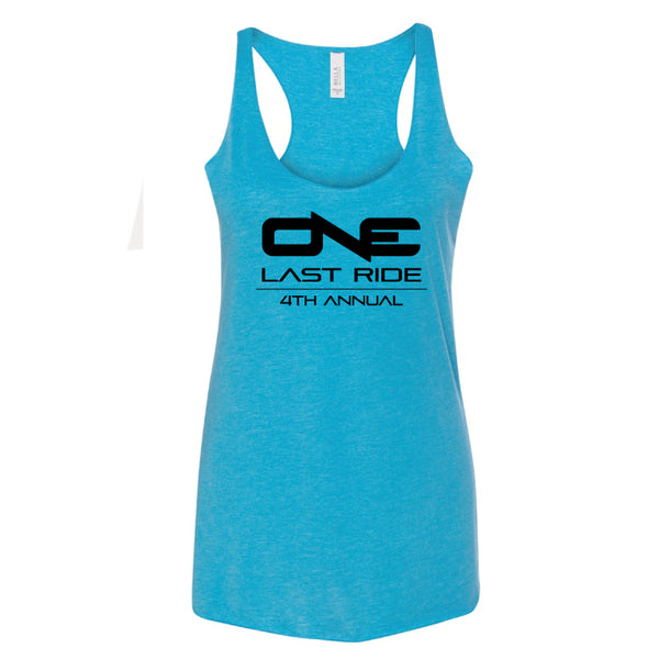 One Last Ride - Bella + Canvas - Women's Triblend Racerback Tank