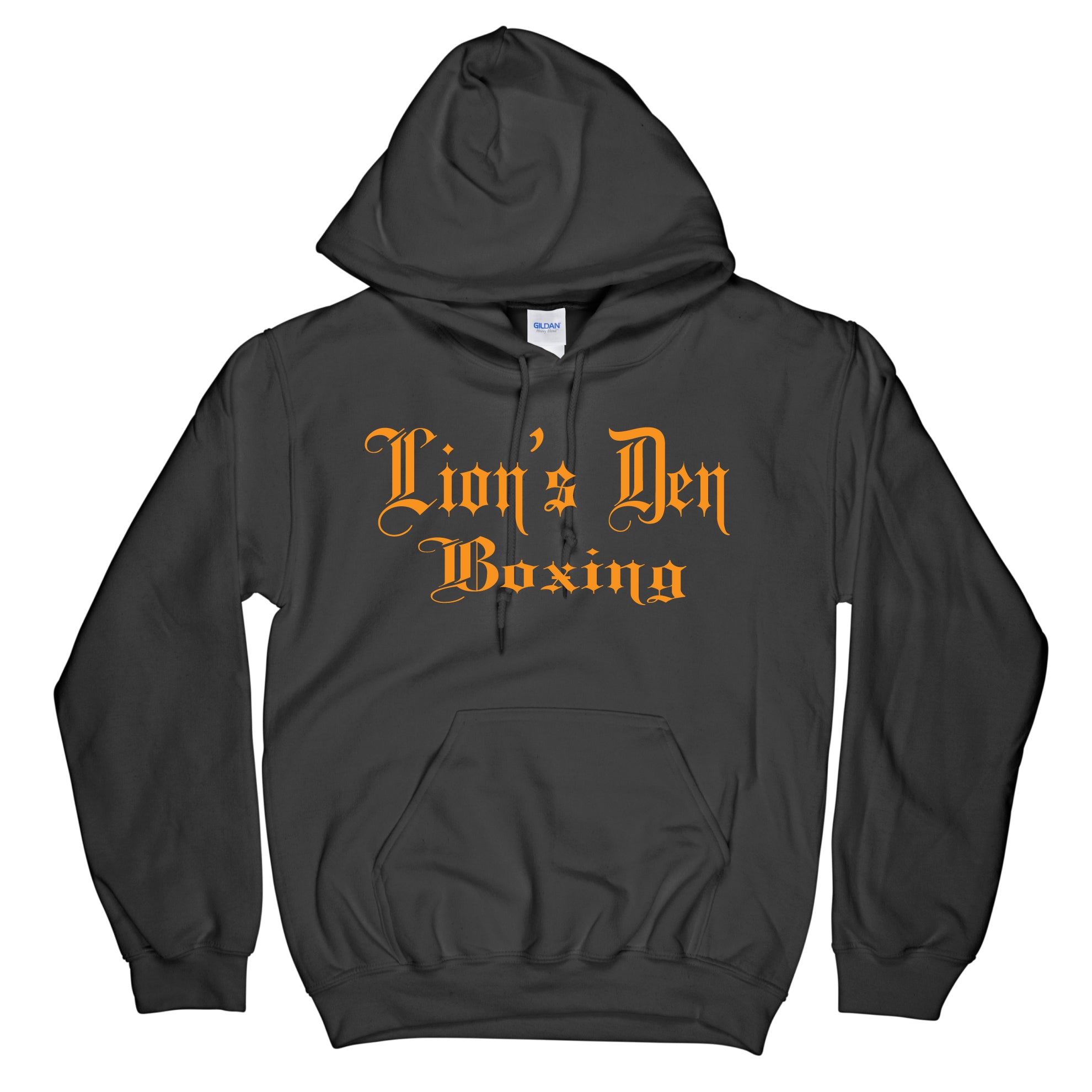 Lion's Den Boxing - Gildan 18500 Hood - Black