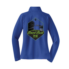 One Last Ride - Sport-Tek® Ladies Sport-Wick® Stretch 1/2-Zip Pullover - Royal