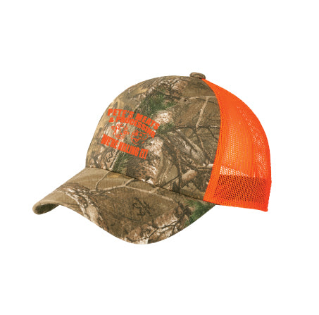  Port Authority® Structured Camouflage Mesh Back Cap