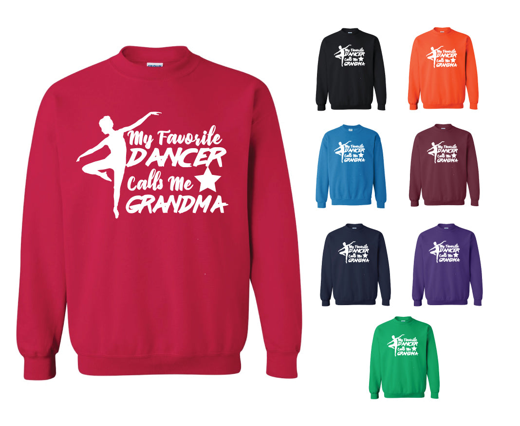 Grandma Crewneck Sweatshirt Favorite
