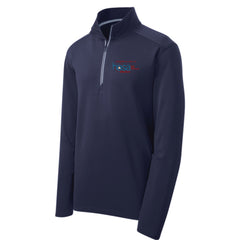 Sport-Tek® Sport-Wick® Textured 1/4-Zip Pullover - 	 ST860