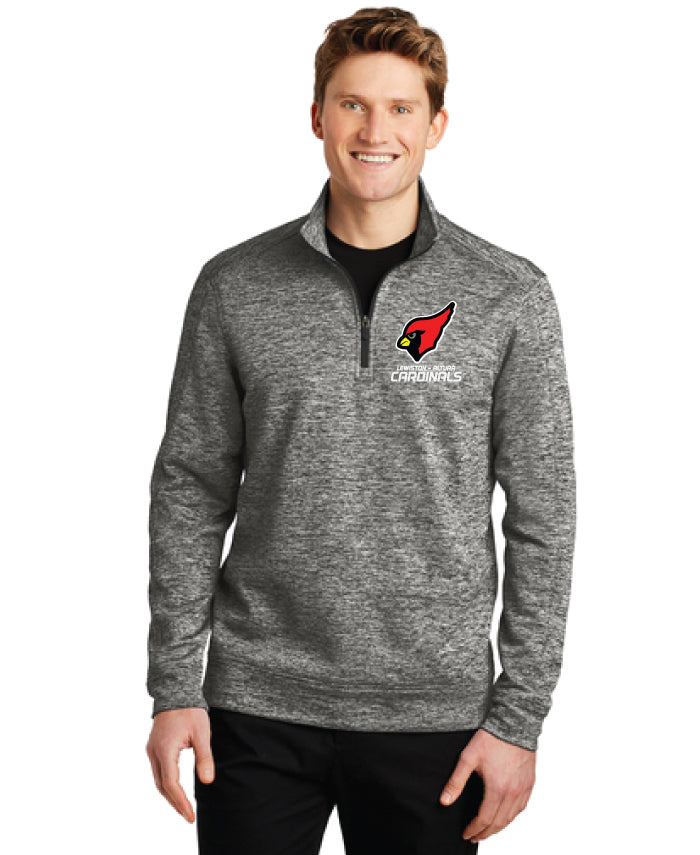 Cardinals - Electric Heather Performance Quarter-Zip