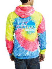 2018 POLAR PLUNGE TROPICAL TIE-DYE HOODIE