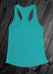 Stronger Than Yesterday - White Letters - Fitness Workout Tank - Motivation