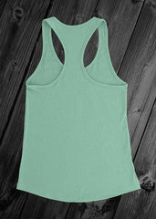 Stronger Than Yesterday - White Letters - Fitness Workout Tank - Motivation