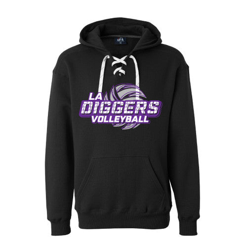 Diggers Sport Lace Hooded Sweatshirt - 8830