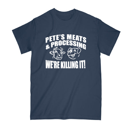 Pete's Meats - Gildan 8000 tee