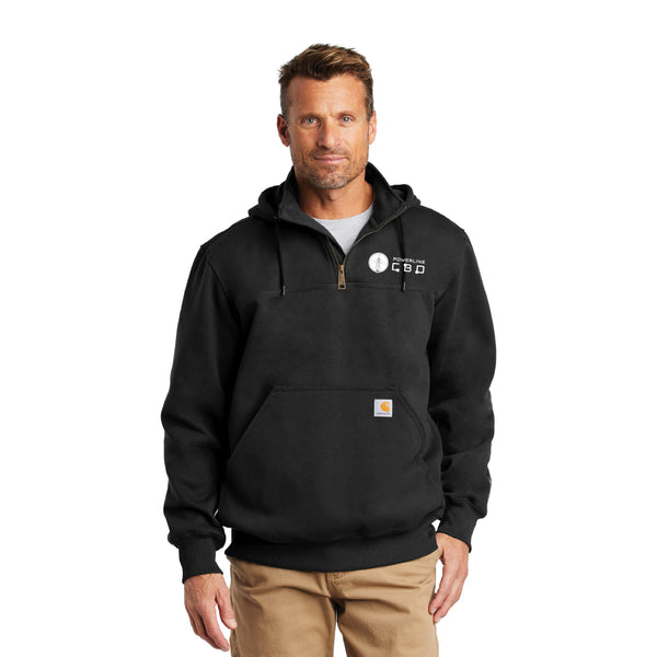 Carhartt ® Rain Defender ® Paxton Heavyweight Hooded Zip Mock Sweatshirt