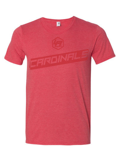 LA Cardinals Red on Red Sublimated Fashion Tee