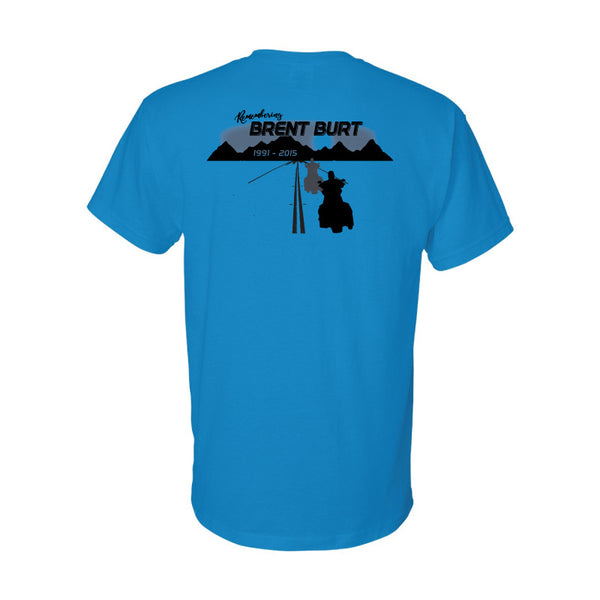 One Last Ride - Gildan - DryBlend 50/50 T-Shirt - 8000 - Light Blue