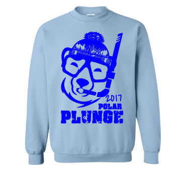 Polar Plunge Snorkel Bear Stocking Cap Crew-neck
