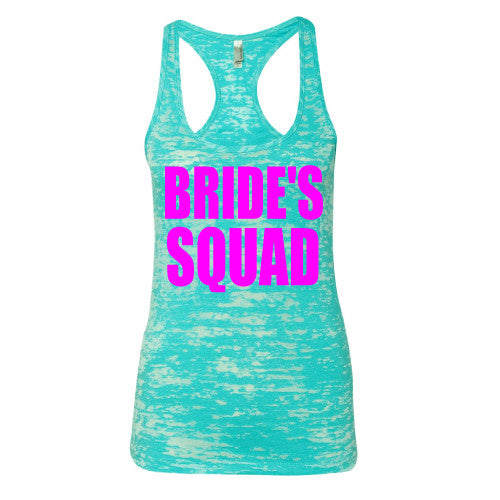 BRIDE'S SQUAD BURNOUT RACERBACK