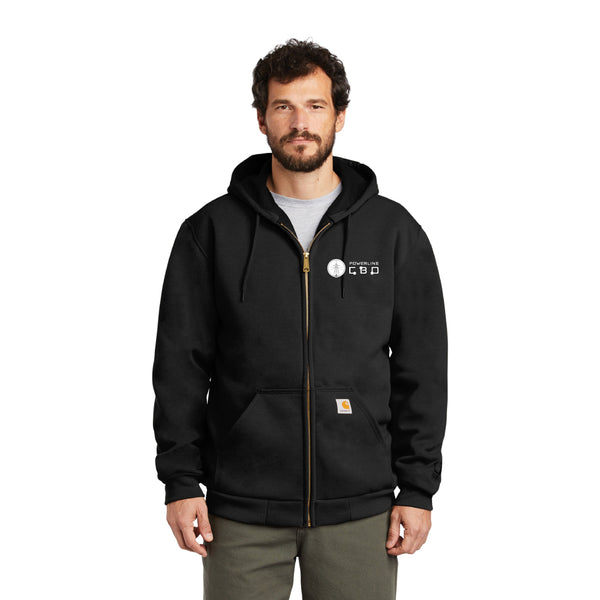 Carhartt ® Rain Defender ® Rutland Thermal-Lined Hooded Zip-Front Sweatshirt